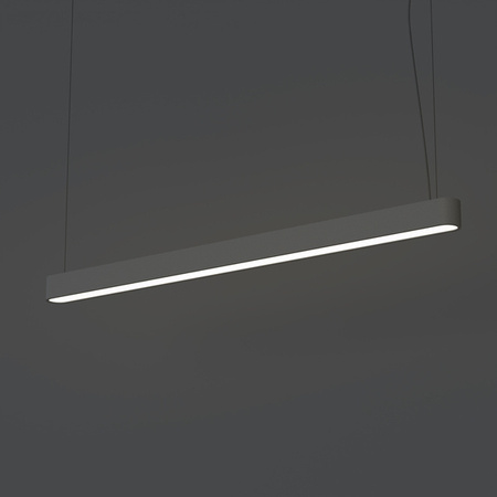 Lampa wisząca SOFT LED GRAPHITE T8 dł. 125cm LED TUBE T8 | grafitowy 7525