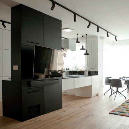 SPS 2 SZYNOPRZEWÓD 3 FAZOWY 2M, CZARNY  SPECTRUM