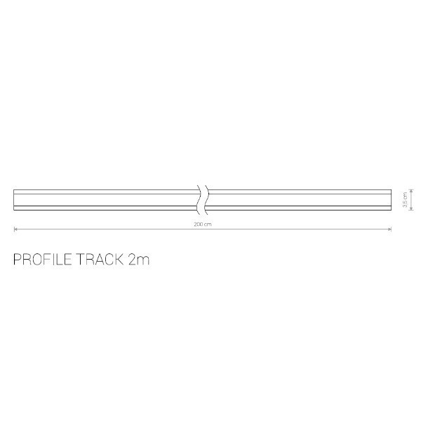 Szyno-przewody  PROFILE TRACK 2m