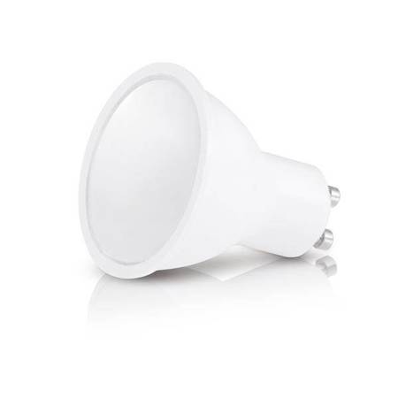 Żarówka LED GU10 SMD 3W barwa biała ciepła 3000K | biały